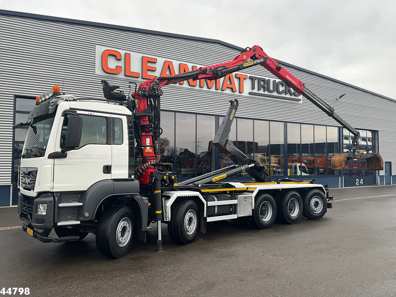 MAN TGS 35.460 10x4 Euro 6 Palfinger 20 Tonmeter Z-kraan - Abrollkipper, Autokran: das Bild 1 MAN TGS 35.460 10x4 Euro 6 Palfinger 20 Tonmeter Z-kraan - Abrollkipper, Autokran: das Bild 1