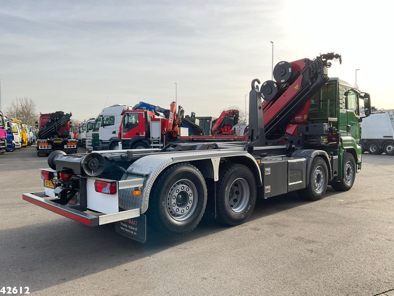 MAN TGS 35.460 8x2 Euro 6 HMF 26 Tonmeter laadkraan - Abrollkipper, Autokran: das Bild 5 MAN TGS 35.460 8x2 Euro 6 HMF 26 Tonmeter laadkraan - Abrollkipper, Autokran: das Bild 5