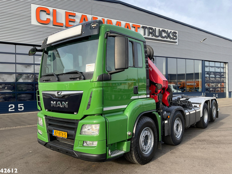MAN TGS 35.460 8x2 Euro 6 HMF 26 Tonmeter laadkraan - Abrollkipper, Autokran: das Bild 2 MAN TGS 35.460 8x2 Euro 6 HMF 26 Tonmeter laadkraan - Abrollkipper, Autokran: das Bild 2