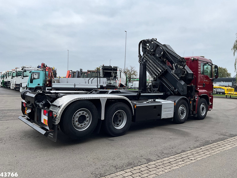 MAN TGS 35.480 8x4H Euro 6 HMF 40 Tonmeter laadkraan + Fly-Jib - Autokran: das Bild 4 MAN TGS 35.480 8x4H Euro 6 HMF 40 Tonmeter laadkraan + Fly-Jib - Autokran: das Bild 4