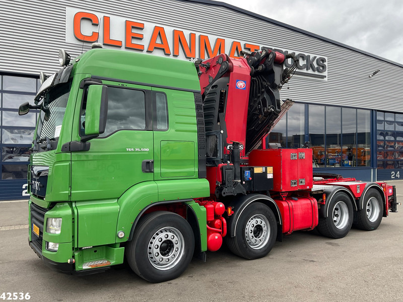 MAN TGS 35.500 8x4 HMF 95 Tonmeter laadkraan bj. 2019! - Autokran: das Bild 2 MAN TGS 35.500 8x4 HMF 95 Tonmeter laadkraan bj. 2019! - Autokran: das Bild 2