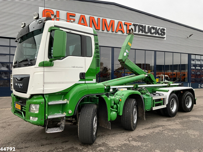 MAN TGS 43.440 8x4 Euro 6 VDL 40 Ton haakarmsysteem - Abrollkipper: das Bild 1 MAN TGS 43.440 8x4 Euro 6 VDL 40 Ton haakarmsysteem - Abrollkipper: das Bild 1