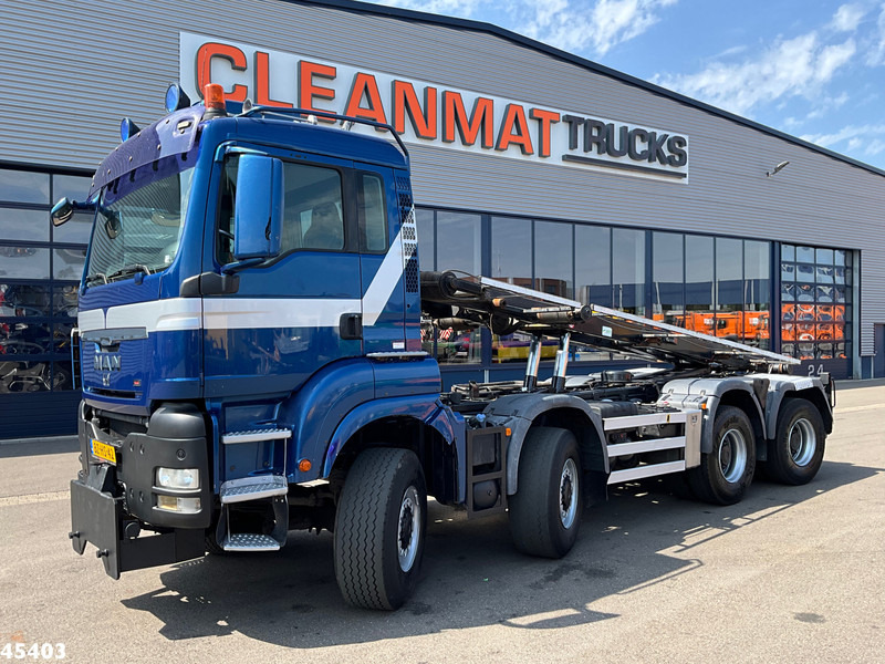MAN TGS 43.440 8x8 HTS 30 Ton containersysteem + Vossebelt 20m³ container - Seil Abrollkipper: das Bild 2 MAN TGS 43.440 8x8 HTS 30 Ton containersysteem + Vossebelt 20m³ container - Seil Abrollkipper: das Bild 2