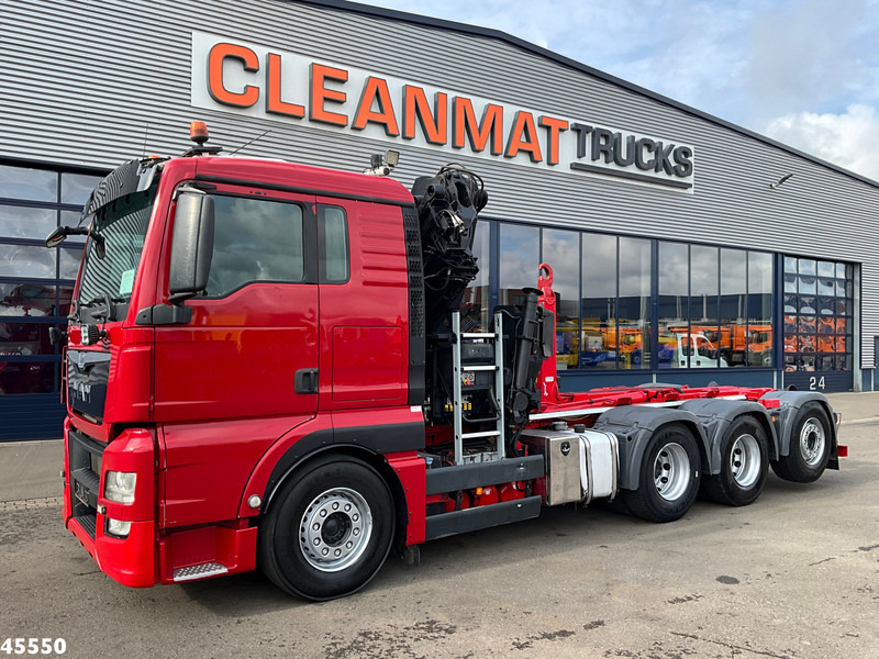 MAN TGX 35.480 8x4 Euro 6 Hiab 28 Tonmeter laadkraan - Abrollkipper, Autokran: das Bild 2 MAN TGX 35.480 8x4 Euro 6 Hiab 28 Tonmeter laadkraan - Abrollkipper, Autokran: das Bild 2