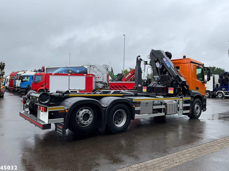 Mercedes-Benz ACTROS 2543 HMF 23 Tonmeter laadkraan - Abrollkipper: das Bild 4 Mercedes-Benz ACTROS 2543 HMF 23 Tonmeter laadkraan - Abrollkipper: das Bild 4