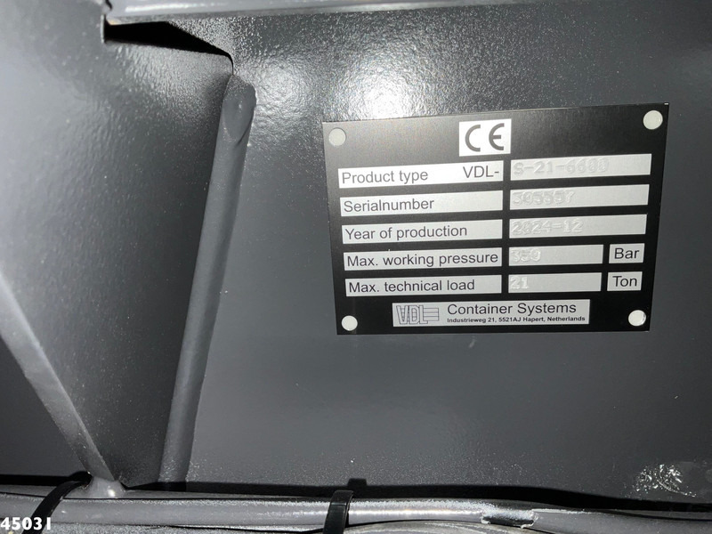 Abrollkipper Mercedes-Benz Actros 2643 VDL 21 Ton haakarmsysteem: das Bild 16