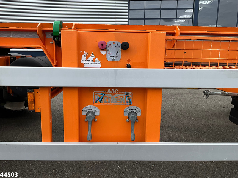 Container/ Wechselfahrgestell Anhänger Noyens 2-assige containeraanhangwagen: das Bild 13