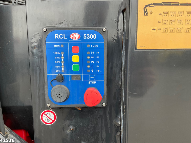 Sattelzugmaschine MAN TGS 35.500 8x4 HMF 95 Tonmeter laadkraan bj. 2019!: das Bild 16