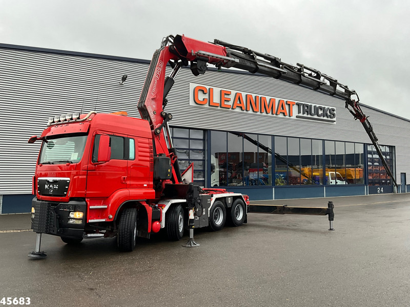 MAN TGS 41.480 8x4 ZF Intarder Fassi 130 Tonmeter laadkraan + Fly-JIb - Sattelzugmaschine: das Bild 1 MAN TGS 41.480 8x4 ZF Intarder Fassi 130 Tonmeter laadkraan + Fly-JIb - Sattelzugmaschine: das Bild 1