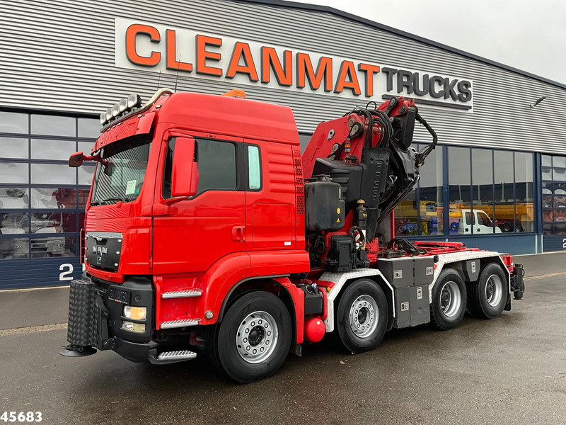 MAN TGS 41.480 8x4 ZF Intarder Fassi 130 Tonmeter laadkraan + Fly-JIb - Sattelzugmaschine: das Bild 2 MAN TGS 41.480 8x4 ZF Intarder Fassi 130 Tonmeter laadkraan + Fly-JIb - Sattelzugmaschine: das Bild 2