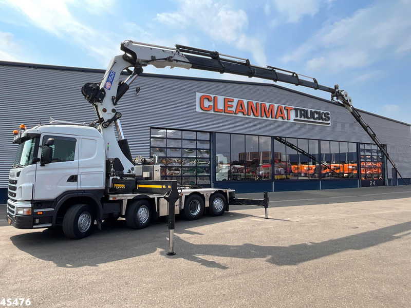 Scania G 480 HMF 85 Tonmeter laadkraan + Fly-Jib - Sattelzugmaschine: das Bild 1 Scania G 480 HMF 85 Tonmeter laadkraan + Fly-Jib - Sattelzugmaschine: das Bild 1