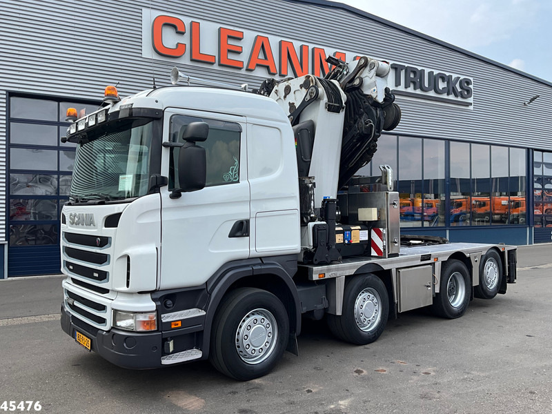 Scania G 480 HMF 85 Tonmeter laadkraan + Fly-Jib - Sattelzugmaschine: das Bild 5 Scania G 480 HMF 85 Tonmeter laadkraan + Fly-Jib - Sattelzugmaschine: das Bild 5