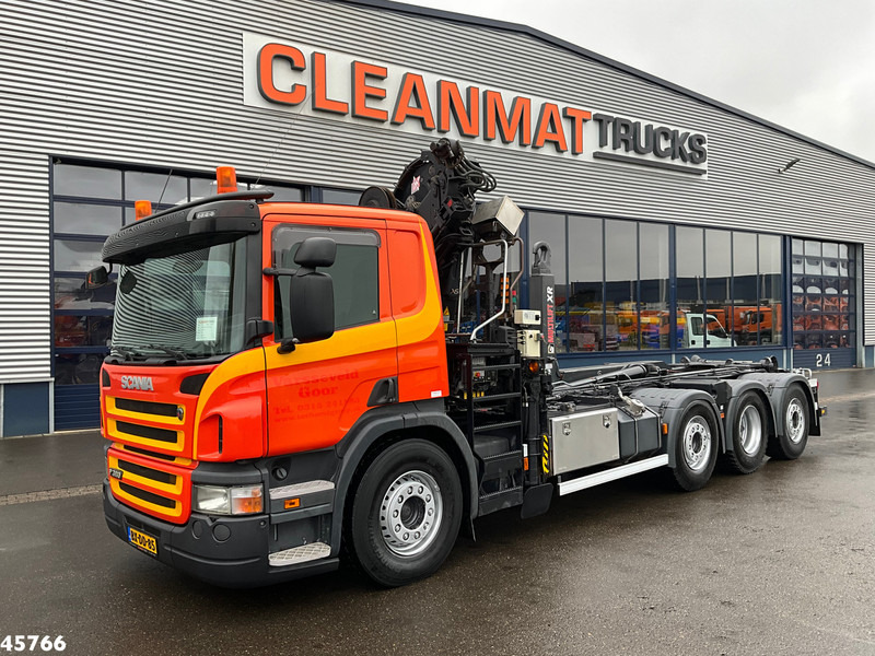 Scania G 380 8x2 Hiab 21 Tonmeter laadkraan - Abrollkipper, Autokran: das Bild 2 Scania G 380 8x2 Hiab 21 Tonmeter laadkraan - Abrollkipper, Autokran: das Bild 2