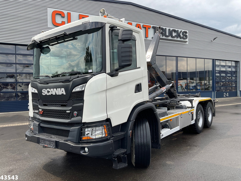 Scania G 450 6x4 AJK 20 Ton haakarmsysteem - Abrollkipper: das Bild 1 Scania G 450 6x4 AJK 20 Ton haakarmsysteem - Abrollkipper: das Bild 1