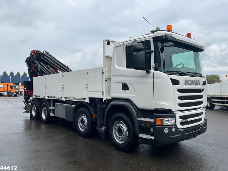Scania G 450 8x4 Euro 6 Fassi 66 Tonmeter laadkraan + Fly-jib Just 176.555 Km! - Autokran: das Bild 4 Scania G 450 8x4 Euro 6 Fassi 66 Tonmeter laadkraan + Fly-jib Just 176.555 Km! - Autokran: das Bild 4