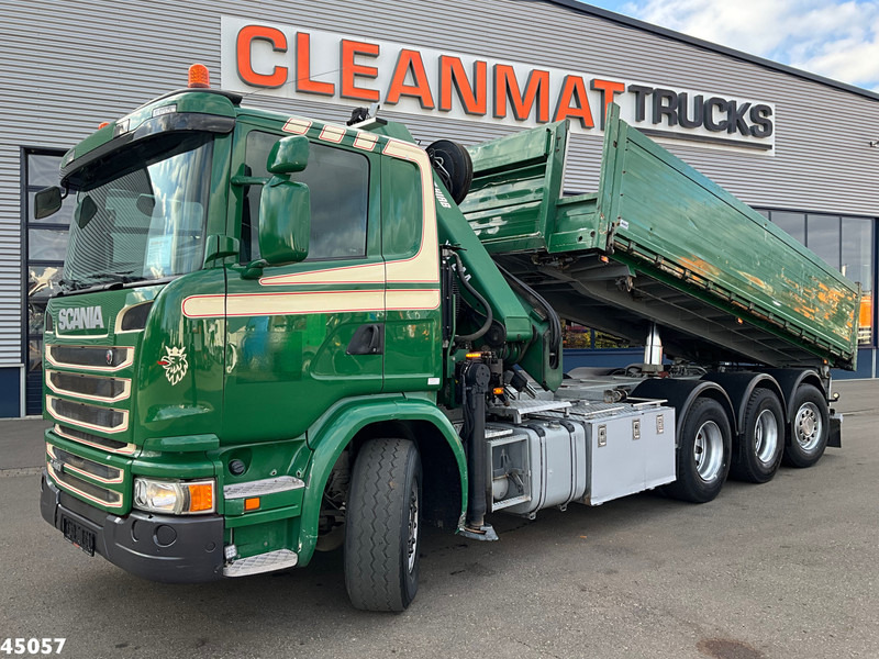 Scania G 490 8x4 Euro 6 Hiab 24 Tonmeter laadkraan - Kipper, Autokran: das Bild 3 Scania G 490 8x4 Euro 6 Hiab 24 Tonmeter laadkraan - Kipper, Autokran: das Bild 3