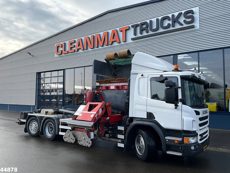 Scania P 280 6x2 Euro 6 VDL Translift zijlader Just 159.334 km! - Müllwagen: das Bild 1 Scania P 280 6x2 Euro 6 VDL Translift zijlader Just 159.334 km! - Müllwagen: das Bild 1
