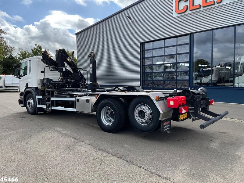 Scania P 400 Retarder Hiab 8 Tonmeter laadkraan - Abrollkipper, Autokran: das Bild 2 Scania P 400 Retarder Hiab 8 Tonmeter laadkraan - Abrollkipper, Autokran: das Bild 2