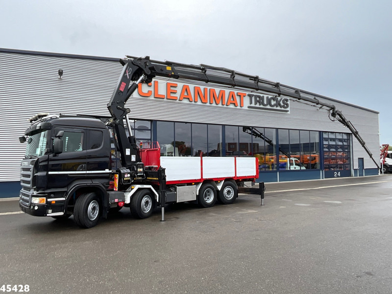 Scania R 480 8x2 Retarder Hiab 47 Tonmeter laadkraan + Fly-Jib! Just 242.931 km! - Autokran: das Bild 1 Scania R 480 8x2 Retarder Hiab 47 Tonmeter laadkraan + Fly-Jib! Just 242.931 km! - Autokran: das Bild 1