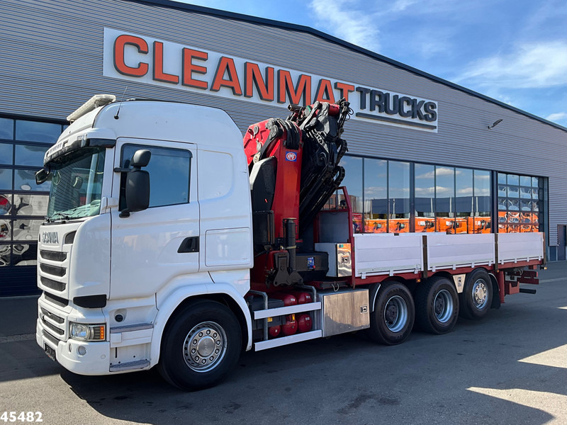 Scania R 490 8x4 Euro 6 Retarder HMF 60 Tonmeter laadkraan + Fly-Jib - Autokran: das Bild 2 Scania R 490 8x4 Euro 6 Retarder HMF 60 Tonmeter laadkraan + Fly-Jib - Autokran: das Bild 2