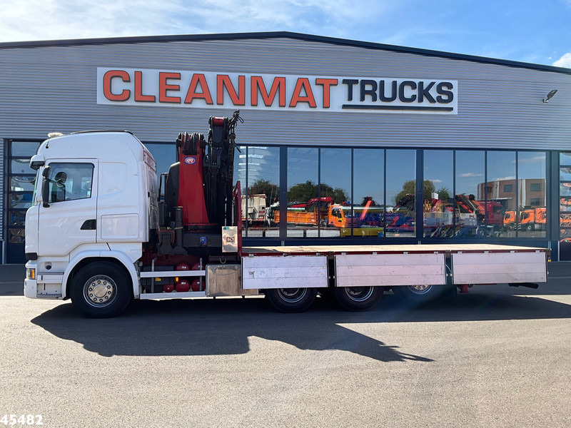 Scania R 490 8x4 Euro 6 Retarder HMF 60 Tonmeter laadkraan + Fly-Jib - Autokran: das Bild 4 Scania R 490 8x4 Euro 6 Retarder HMF 60 Tonmeter laadkraan + Fly-Jib - Autokran: das Bild 4