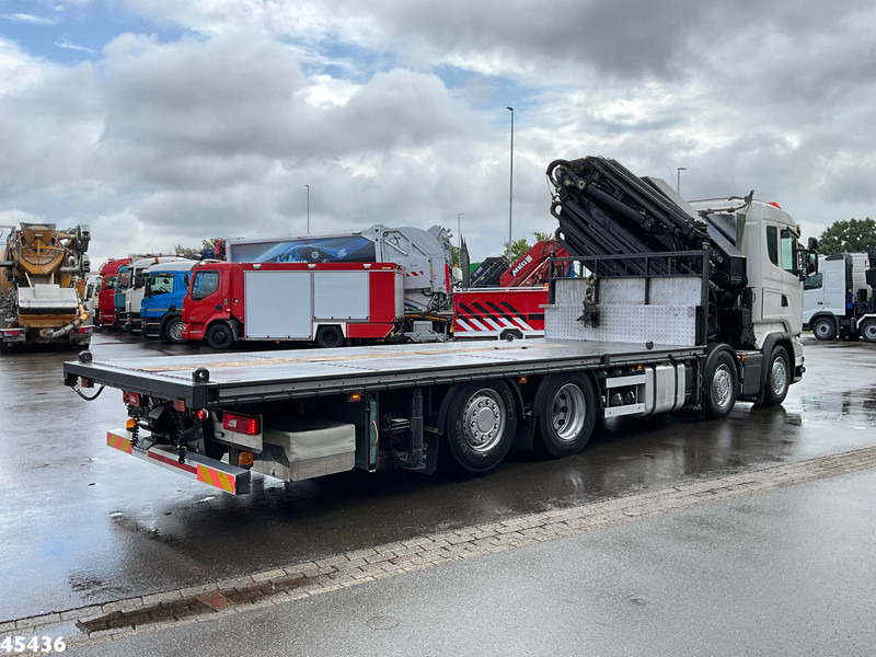 Scania R490 8x2 Euro 6 Retarder HMF 85 Tonmeter laadkraan + Fly-jib - Autokran: das Bild 5 Scania R490 8x2 Euro 6 Retarder HMF 85 Tonmeter laadkraan + Fly-jib - Autokran: das Bild 5