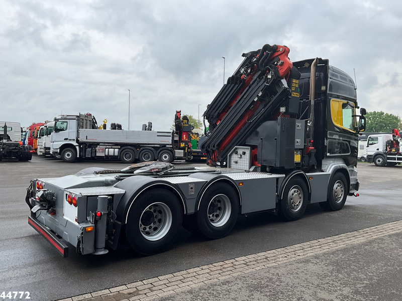 Autokran Scania R500 8x4 V8 Retarder Palfinger 53 Tonmeter laadkraan + Fly-Jib: das Bild 12