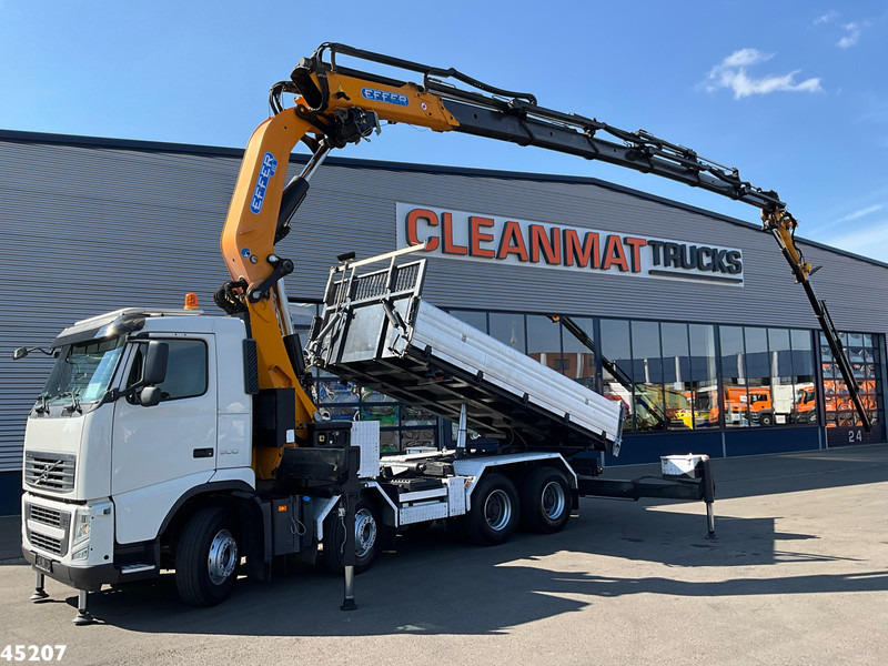 Volvo FH 500 8x4 Effer 65 Tonmeter laadkraan + Fly-Jib - Kipper, Autokran: das Bild 1 Volvo FH 500 8x4 Effer 65 Tonmeter laadkraan + Fly-Jib - Kipper, Autokran: das Bild 1