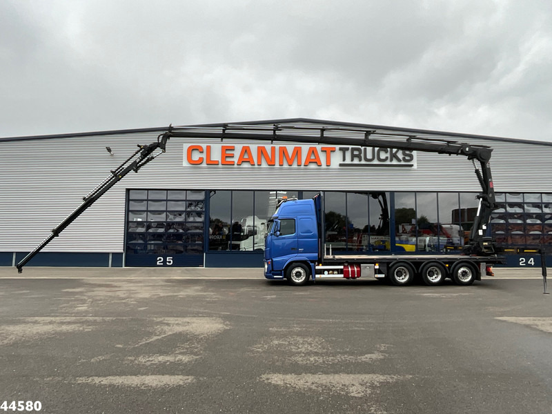 Volvo FH 520 8x4 Euro 5 Hiab 24 Tonmeter laadkraan + Fly-jib - Autokran: das Bild 1 Volvo FH 520 8x4 Euro 5 Hiab 24 Tonmeter laadkraan + Fly-jib - Autokran: das Bild 1