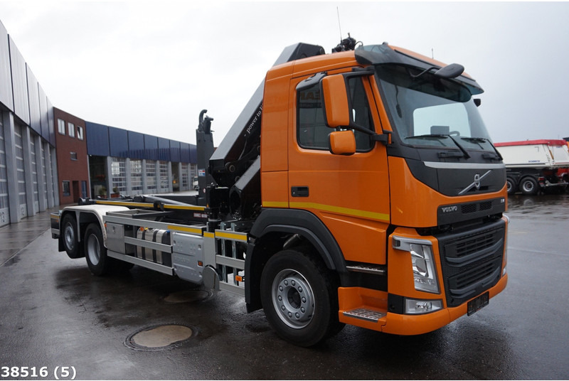 Volvo FM 410 HMF 21 Tonmeter laadkraan - Abrollkipper, Autokran: das Bild 5 Volvo FM 410 HMF 21 Tonmeter laadkraan - Abrollkipper, Autokran: das Bild 5