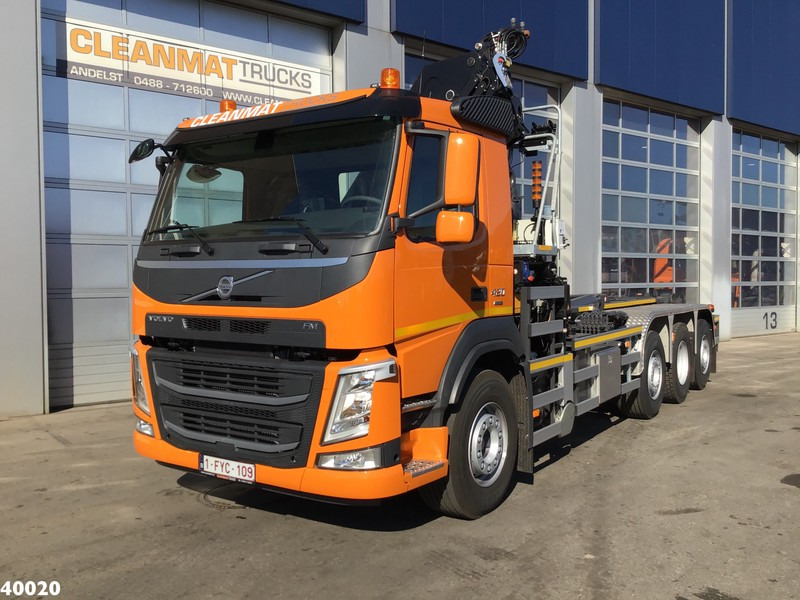 Volvo FM 420 8x2 HMF 28 ton/meter laadkraan Welvaarts weighing system - Abrollkipper, Autokran: das Bild 2 Volvo FM 420 8x2 HMF 28 ton/meter laadkraan Welvaarts weighing system - Abrollkipper, Autokran: das Bild 2