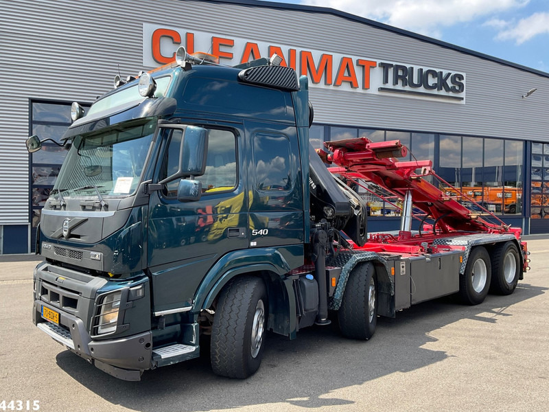 Volvo FMX 540 8x4 Euro 6 Hiab 28 Tonmeter laadkraan - Seil Abrollkipper, Autokran: das Bild 2 Volvo FMX 540 8x4 Euro 6 Hiab 28 Tonmeter laadkraan - Seil Abrollkipper, Autokran: das Bild 2