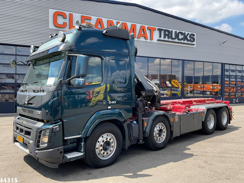 Volvo FMX 540 8x4 Euro 6 Hiab 28 Tonmeter laadkraan - Seil Abrollkipper, Autokran: das Bild 4 Volvo FMX 540 8x4 Euro 6 Hiab 28 Tonmeter laadkraan - Seil Abrollkipper, Autokran: das Bild 4