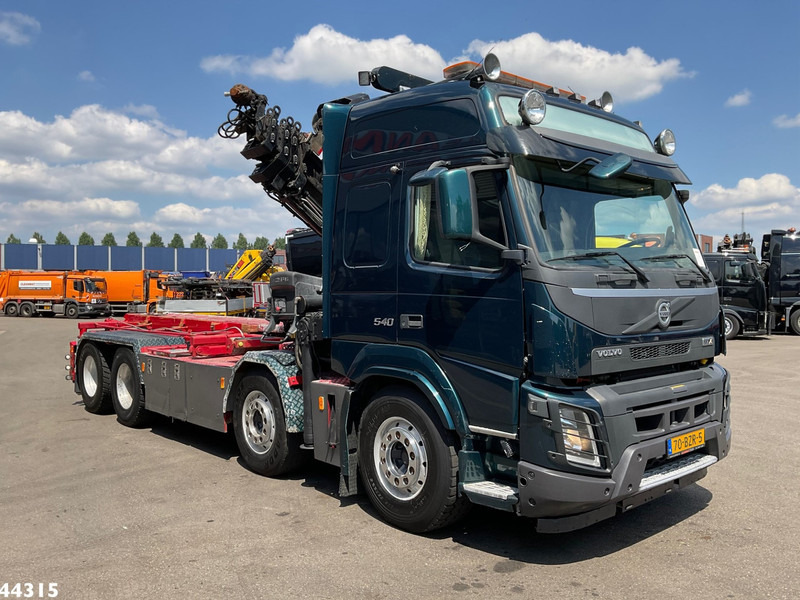 Volvo FMX 540 8x4 Euro 6 Hiab 28 Tonmeter laadkraan - Seil Abrollkipper, Autokran: das Bild 5 Volvo FMX 540 8x4 Euro 6 Hiab 28 Tonmeter laadkraan - Seil Abrollkipper, Autokran: das Bild 5
