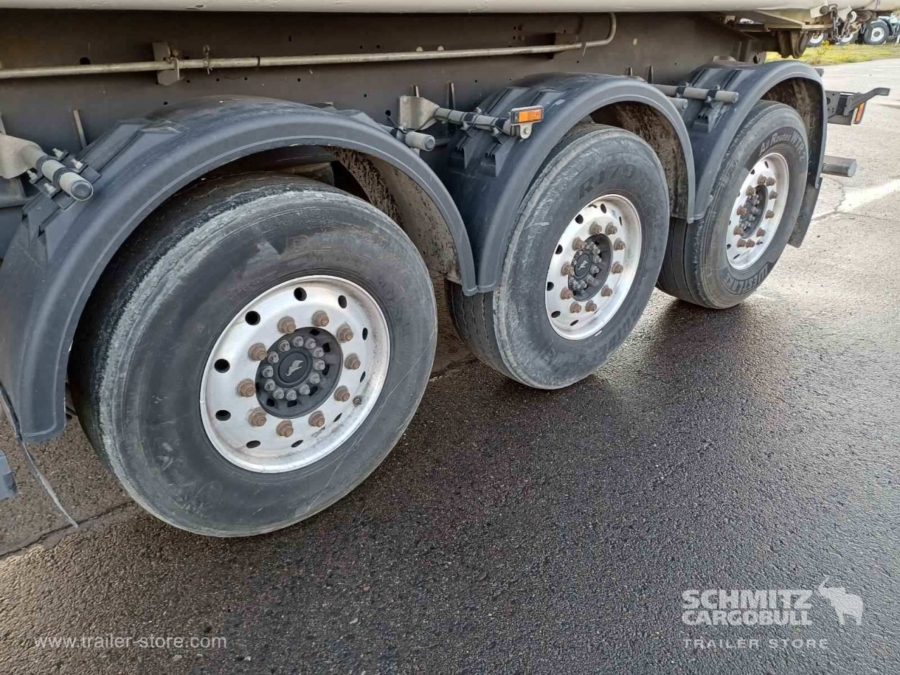 SCHMITZ Auflieger Kipper Alukastenmulde 44m³ - Kipper Auflieger: das Bild 2 SCHMITZ Auflieger Kipper Alukastenmulde 44m³ - Kipper Auflieger: das Bild 2