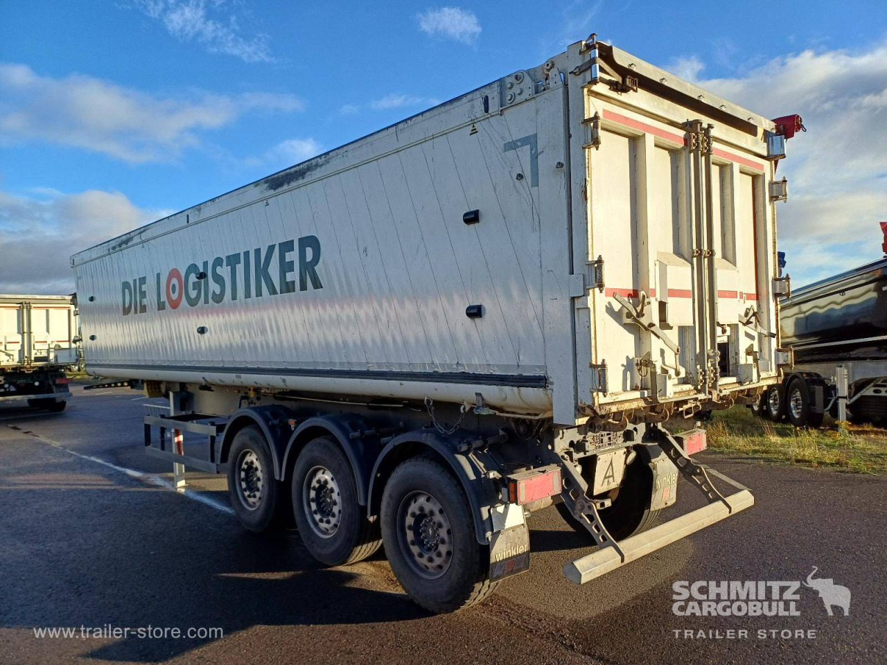 SCHMITZ Auflieger Kipper Alukastenmulde 44m³ - Kipper Auflieger: das Bild 4 SCHMITZ Auflieger Kipper Alukastenmulde 44m³ - Kipper Auflieger: das Bild 4