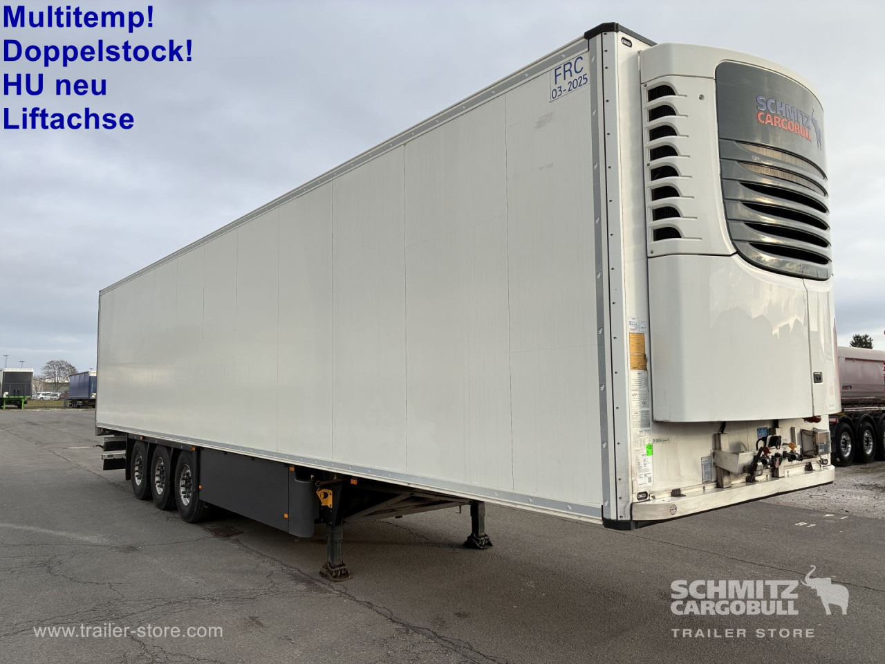 SCHMITZ Auflieger Tiefkühler Multitemp Double deck - Isotherm Auflieger: das Bild 1 SCHMITZ Auflieger Tiefkühler Multitemp Double deck - Isotherm Auflieger: das Bild 1