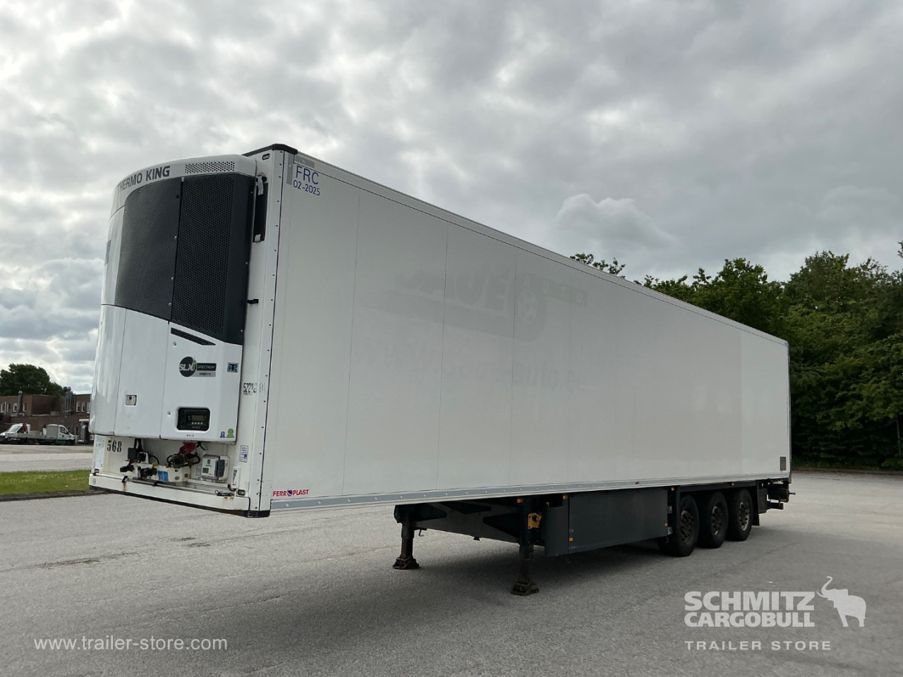Isotherm Auflieger SCHMITZ Reefer Multitemp Double deck Taillift: das Bild 10