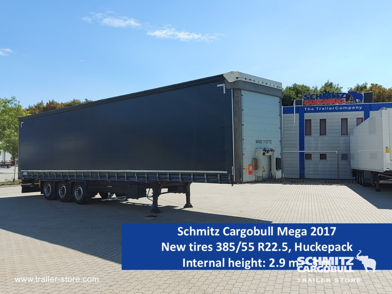SCHMITZ Tolóponyva Mega - Planenauflieger: das Bild 1 SCHMITZ Tolóponyva Mega - Planenauflieger: das Bild 1