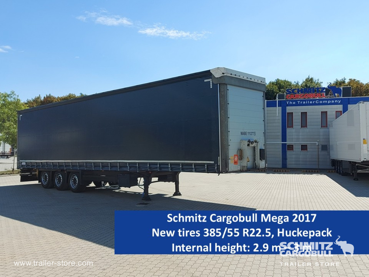 SCHMITZ Tolóponyva Mega - Planenauflieger: das Bild 1 SCHMITZ Tolóponyva Mega - Planenauflieger: das Bild 1