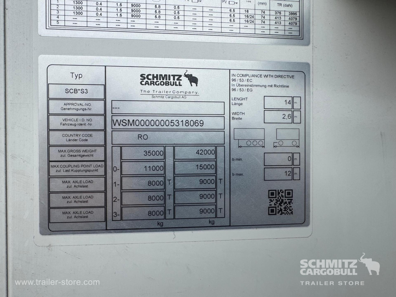 SCHMITZ Reefer Multitemp - Isotherm Auflieger: das Bild 4 SCHMITZ Reefer Multitemp - Isotherm Auflieger: das Bild 4