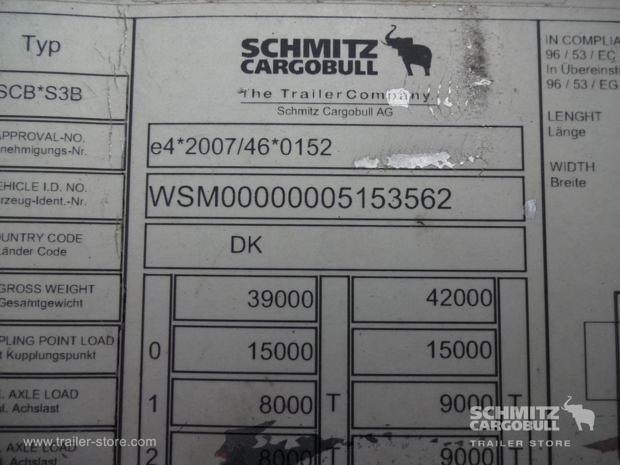SCHMITZ Reefer Standard - Isotherm Auflieger: das Bild 2 SCHMITZ Reefer Standard - Isotherm Auflieger: das Bild 2