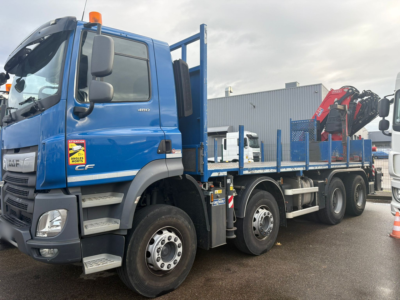 DAF CF 480 8x4 E6 / Fassi F315A.2.26 crane / flatbedCF 480 8x4 E6 / Fassi F315A.2.26 crane / flatbed - Pritsche LKW, Autokran: das Bild 3 DAF CF 480 8x4 E6 / Fassi F315A.2.26 crane / flatbedCF 480 8x4 E6 / Fassi F315A.2.26 crane / flatbed - Pritsche LKW, Autokran: das Bild 3
