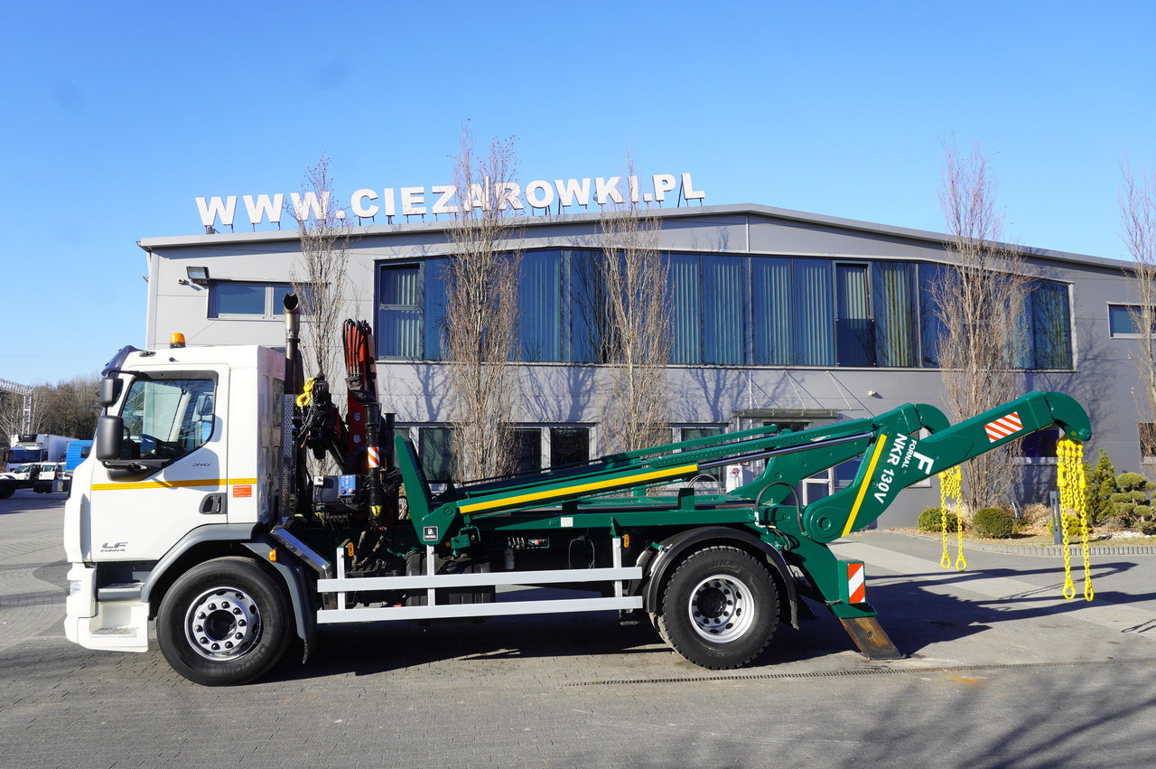 DAF LF 18.310 E6 / Skip loader Fornal NKR 130V / HDS HMF 735 K2 / Manual gearbox - Absetzkipper, Autokran: das Bild 3 DAF LF 18.310 E6 / Skip loader Fornal NKR 130V / HDS HMF 735 K2 / Manual gearbox - Absetzkipper, Autokran: das Bild 3