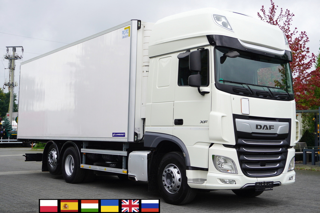 DAF XF 480 6x2 E6 / Lamberet refrigerator 18 EPAL Multitemperature / Carrier Vector 1950 MT - Kühlkoffer LKW: das Bild 1 DAF XF 480 6x2 E6 / Lamberet refrigerator 18 EPAL Multitemperature / Carrier Vector 1950 MT - Kühlkoffer LKW: das Bild 1