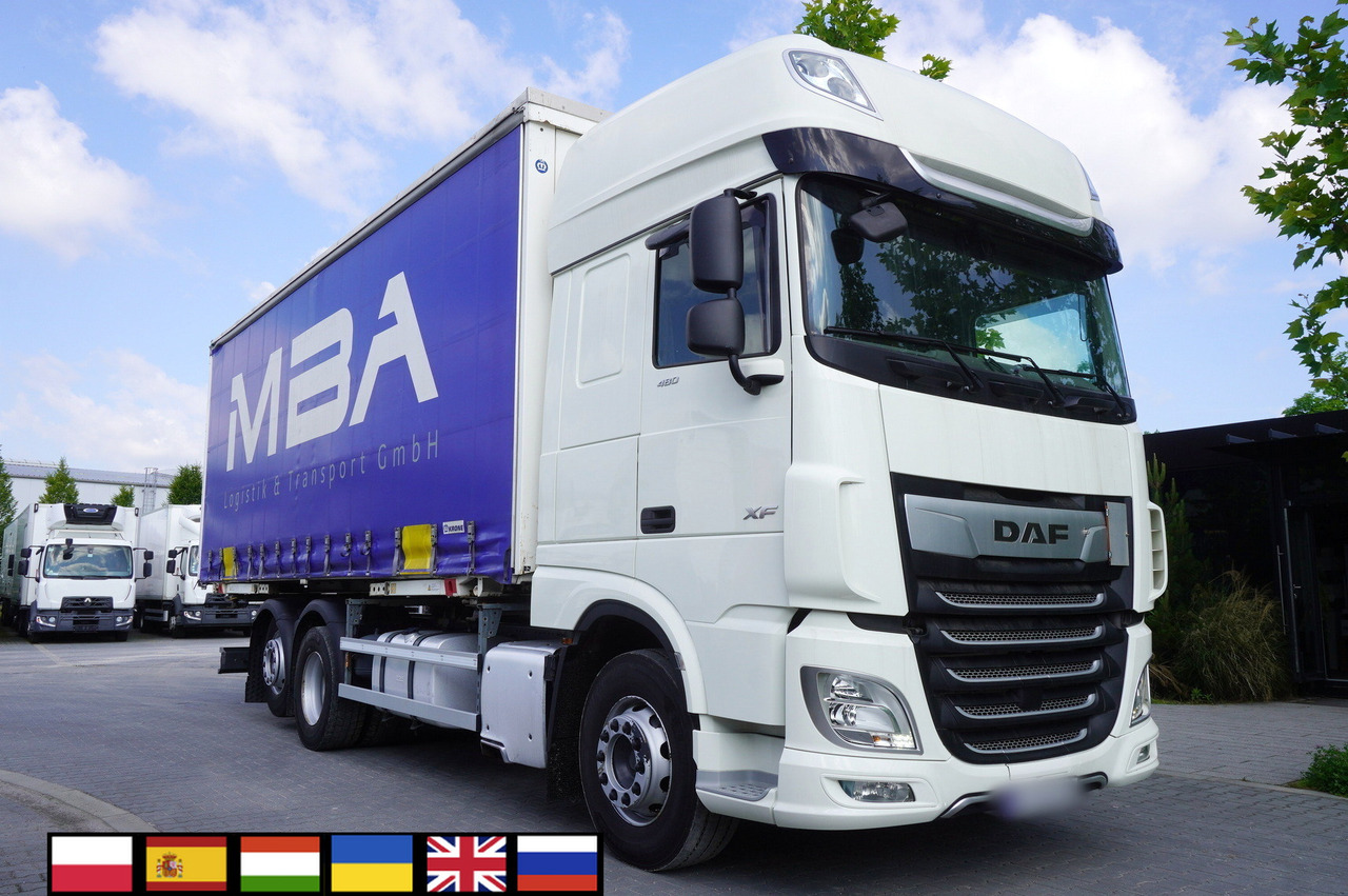 DAF XF 480 SSC / Curtainsider 19 EPAL / 2021 - Plane LKW: das Bild 1 DAF XF 480 SSC / Curtainsider 19 EPAL / 2021 - Plane LKW: das Bild 1