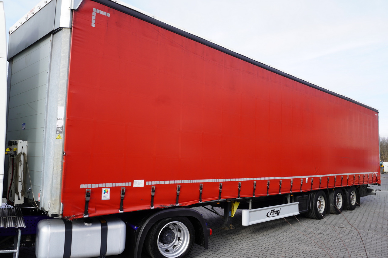 Planenauflieger FLIEGL SDS 01 Coilmulde semi-trailer: das Bild 1
