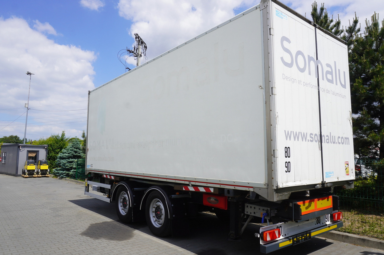 Fruehauf passthrough box trailer 18 EPAL / 2021 / SAF axles - Koffer Anhänger: das Bild 3 Fruehauf passthrough box trailer 18 EPAL / 2021 / SAF axles - Koffer Anhänger: das Bild 3