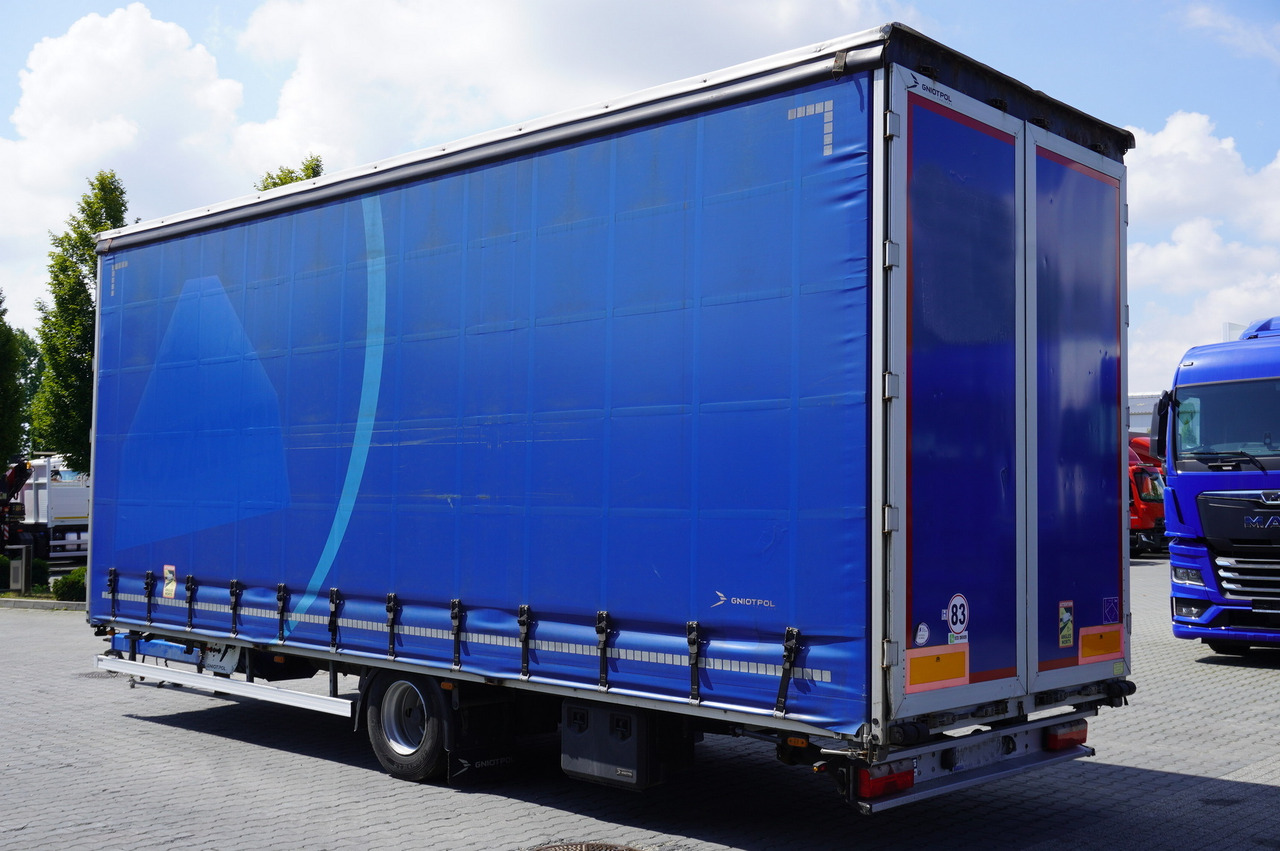 Gniotpol Tandem trailer / 10t / 2018 / 19 pallets - Planenanhänger: das Bild 3 Gniotpol Tandem trailer / 10t / 2018 / 19 pallets - Planenanhänger: das Bild 3