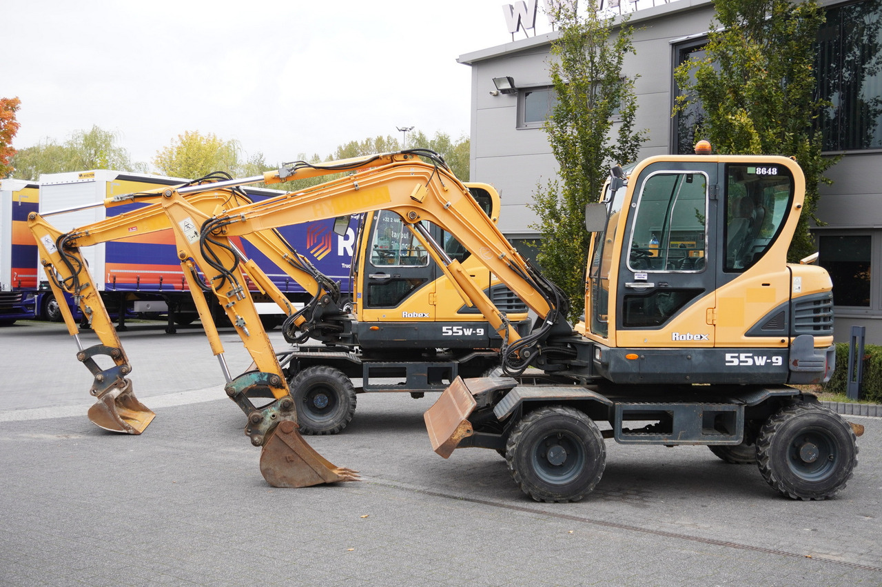 Hyundai Robex 55W-9 Wheeled Excavator 5.5t / 2 units - Mobilbagger: das Bild 2 Hyundai Robex 55W-9 Wheeled Excavator 5.5t / 2 units - Mobilbagger: das Bild 2